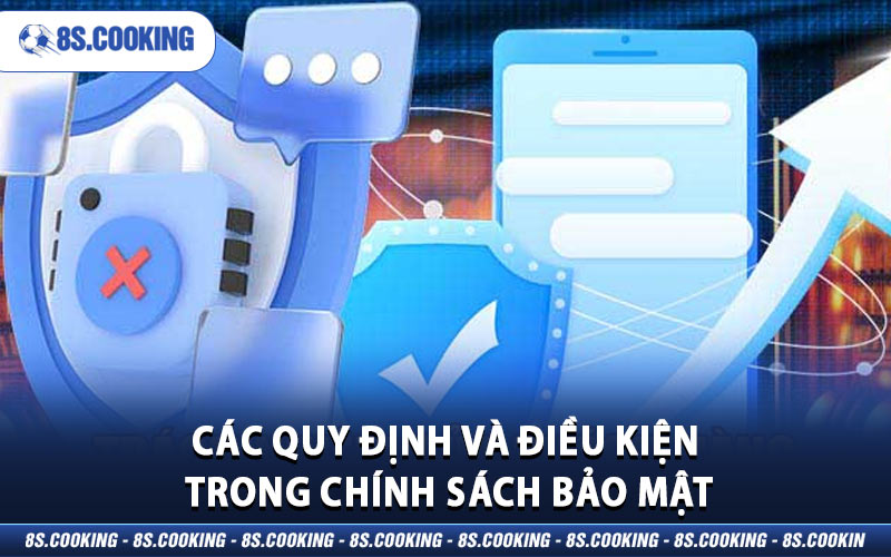 Các quy định và điều kiện trong chính sách bảo mật